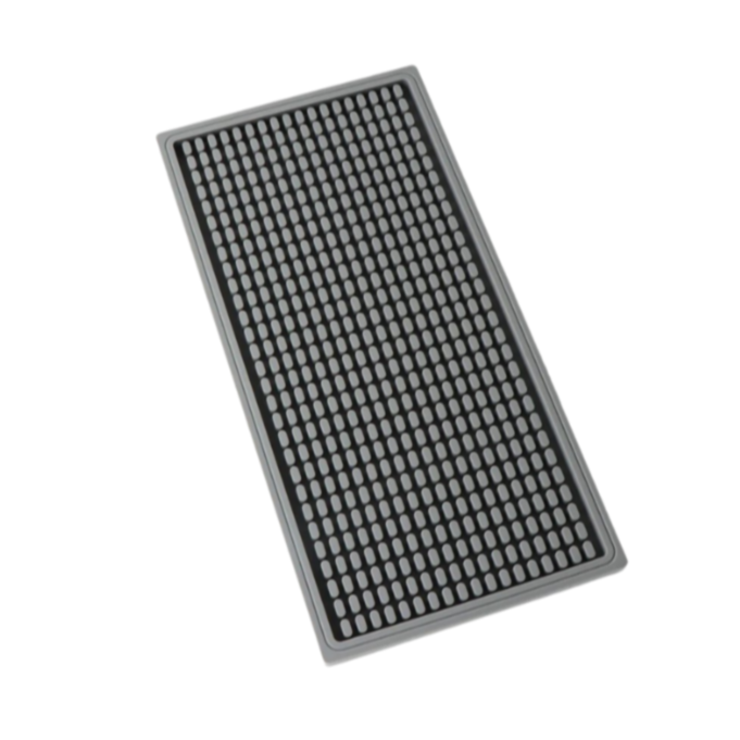 Grey bar mat