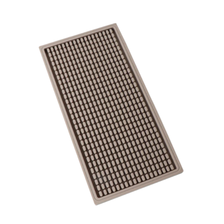 Brown bar mat